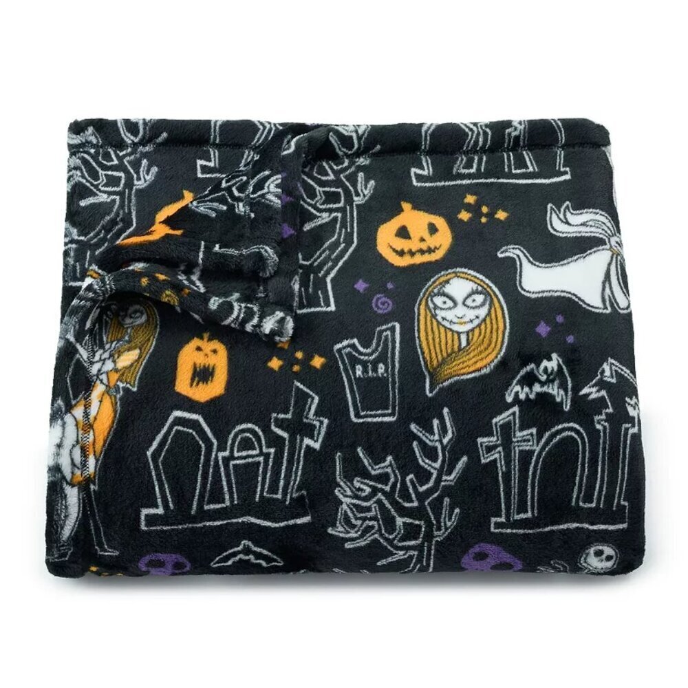 Disney's Oversized Supersoft Printed Plush Throw Nightmare before Christmas New